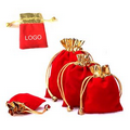 Velvet Drawstring Jewellery Pouch